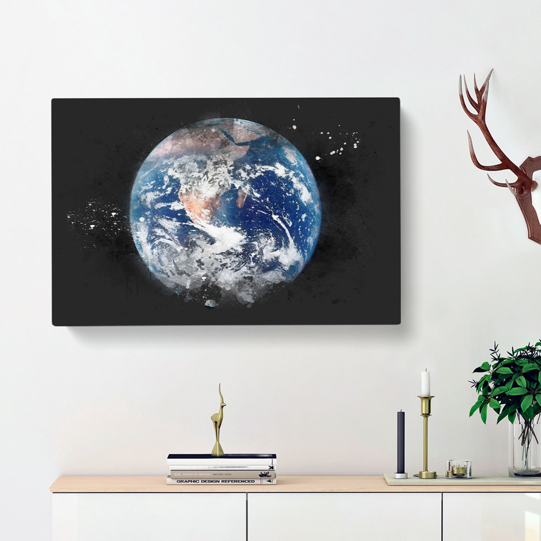 Amazing Image Of Earth - Wrapped Canvas