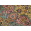 Tapis persan Tabriz patiné à la main 6 x 10 patiné