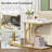C-Shaped Sofa Side Table