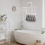 Wall Mounted Bathroom Towel Shelf