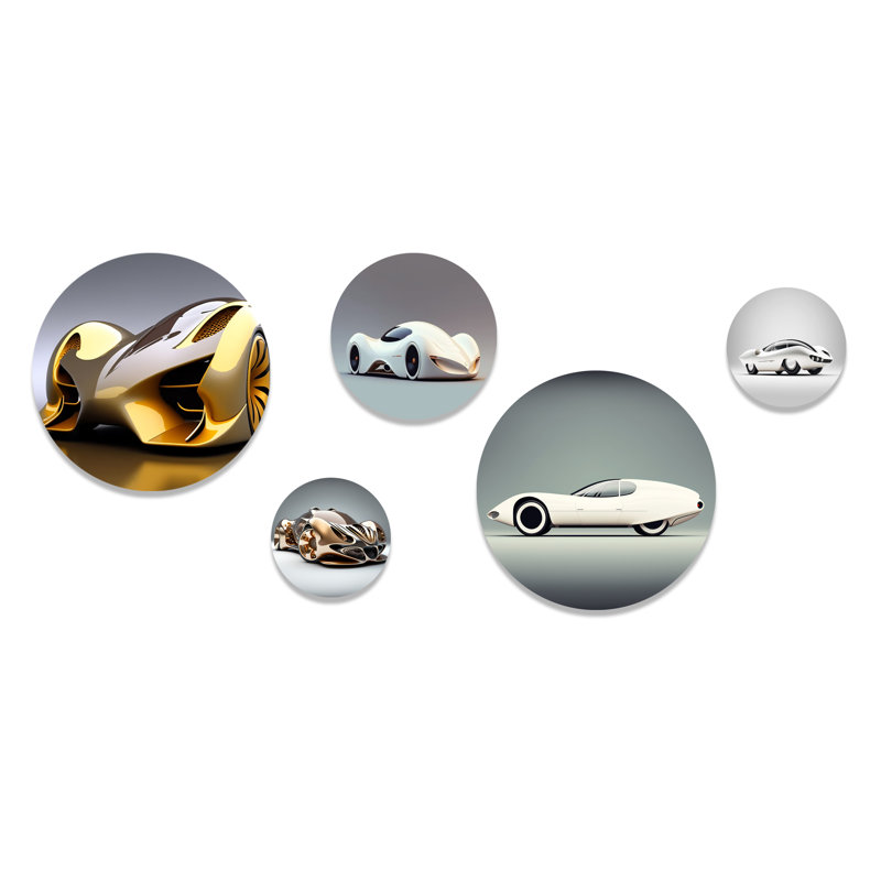 Transportation Wall Decor on Metal