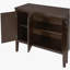 Buffet de rangement réglable avec 3 poignées rétro en métal et 4 pieds-9610993