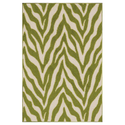 Tapis à motif zébré