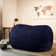Big Joe Giant Foam Filled Bean Bag Sofa with Soft Removeable Cover