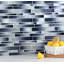 Carrelage mosaïque en verre de taille aléatoire-65859947