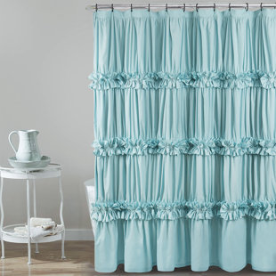 Sage Green Brown Geometric 15 pc Shower Curtain Set Hooks 72 inch