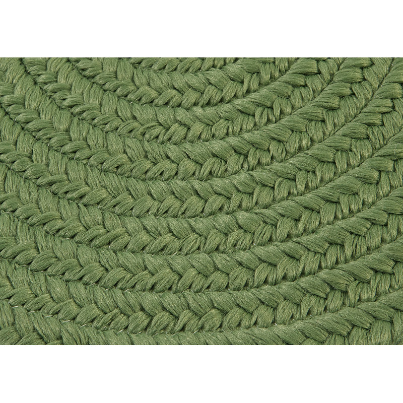 Panier de rangement tressé intérieur / extérieur, H 10 po x l 14 po x P 14 po, Vert mousse