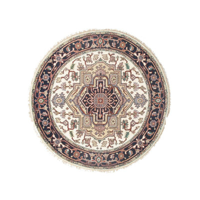 Kela Oriental Area Rug in Ivory