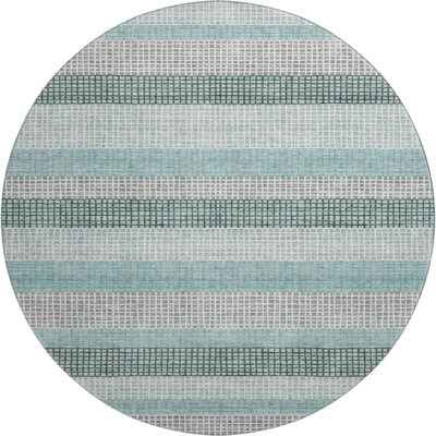 Premium Machine Washable Ansley Stripes Rug