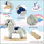 Cheval à bascule pour enfant en bas âge Qaba