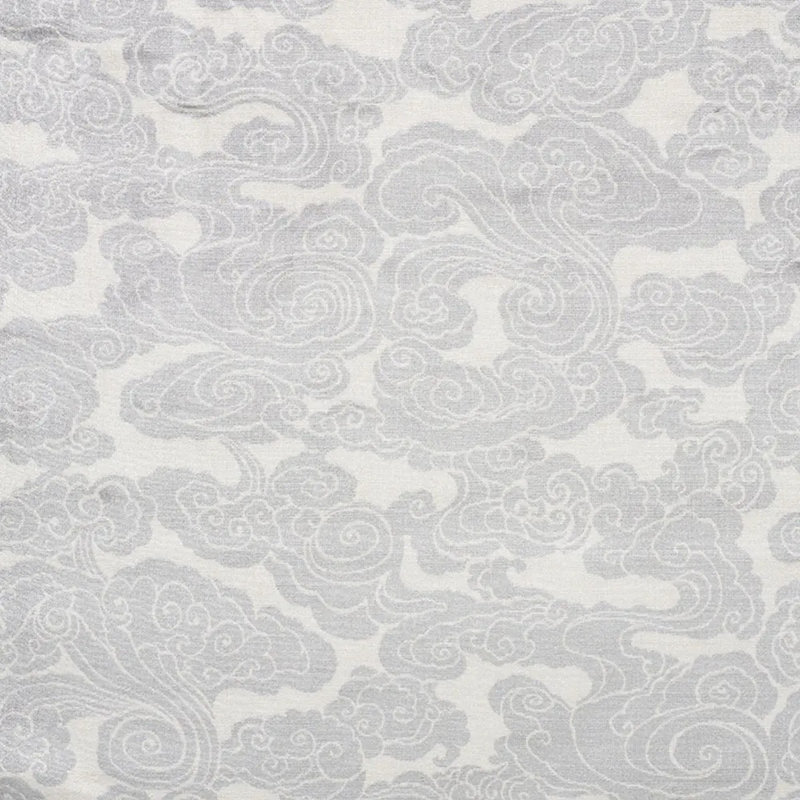 Sozan Velvet Fabric, White/Off-White/Beige