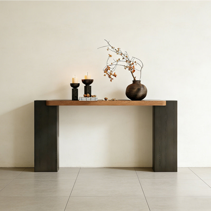 Console Retro Minimalist Art, H 29,53 po x l 62,99 po x P 13,78 po