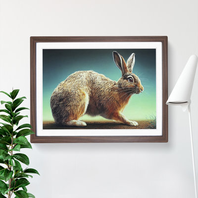 An Adorable Rabbit - Framed Print