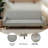 77.5'' Upholstered Convertible Sofa-97850912