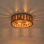 Plafonnier encastré cylindrique 4 lumières