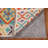 Multolor Kilim Reversible Wool Rug 4x6