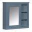 Armoire de rangement murale avec miroir-1917991549