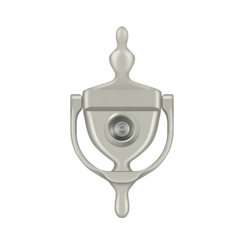 Door Knocker, Brushed Nickel