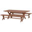 Delta Powder Coated Aluminium Picnic Bench-1456673621