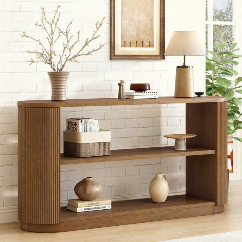 Console de vestibule moderne Mirod, Brun