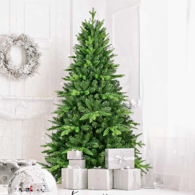 Arbre de Noël illuminé 7 pi, H 7 pi 
