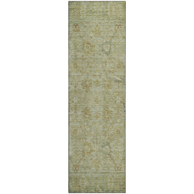 Premium Machine Washable Wayne AMF1106 Global Rug