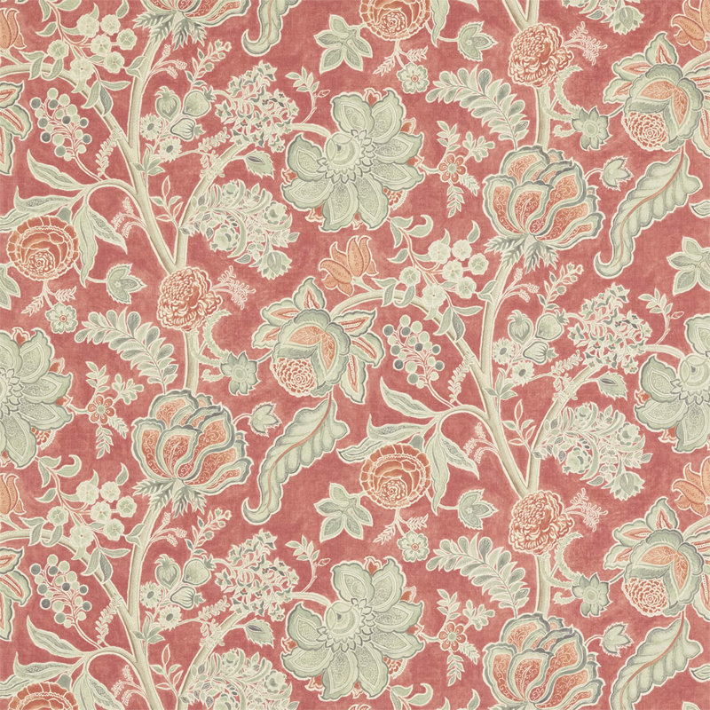 Shalimar Fabric, Russet/Flint