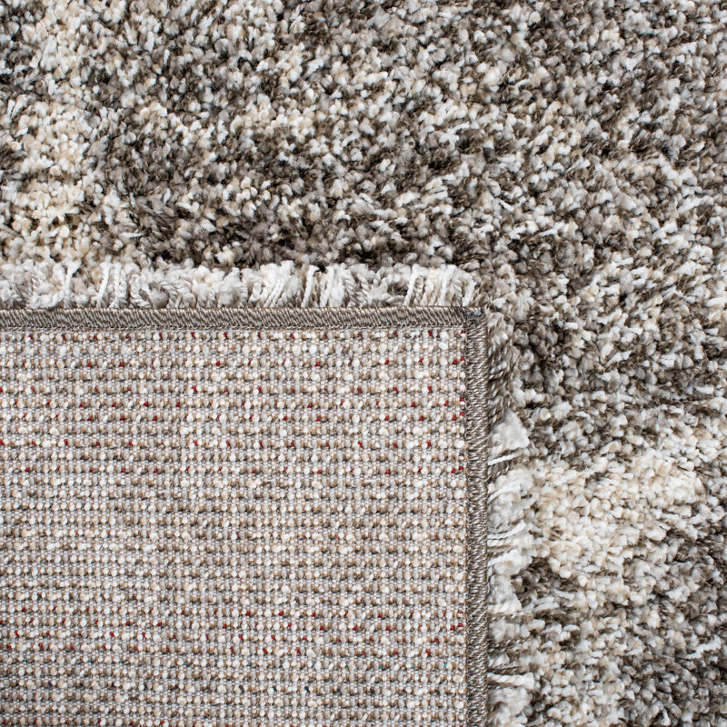 Hudson Shag Performance Geometric Rug, Square 7'