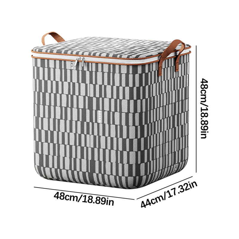Clothes Storage Bag Wardrobe Sorting Storage Box Portable Storage Bag Winter Cup Storage Box, S