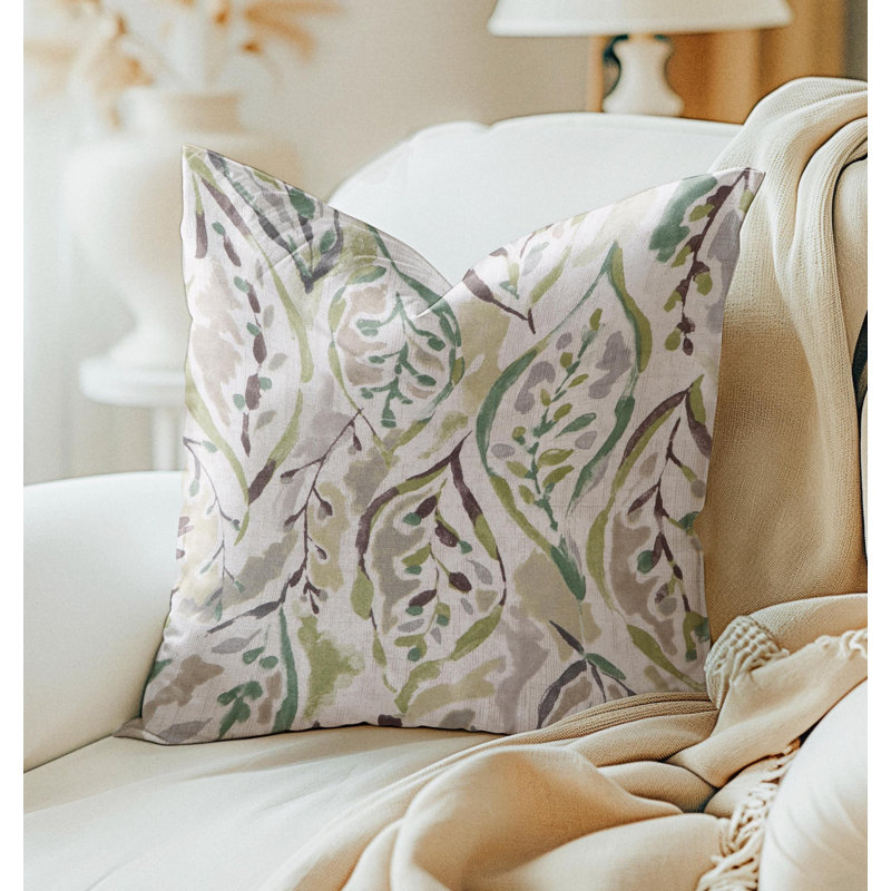 Housse de coussin Bamboo, Carré 17 po