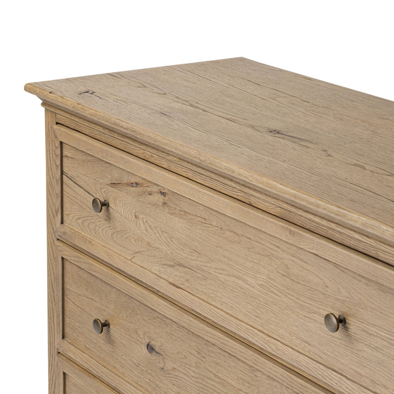 Geoffrey Tall Dresser, Worn Oak
