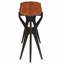 Console Hartfield, cuivre et gris anthracite