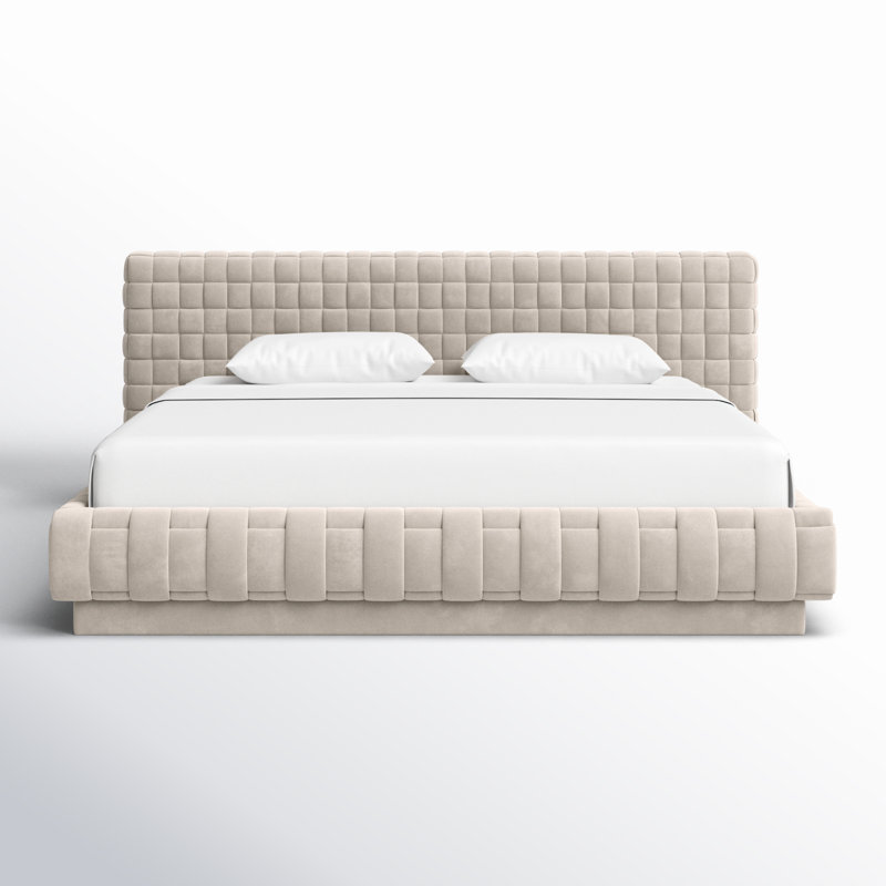 Livia Upholstered Platform Bed, King