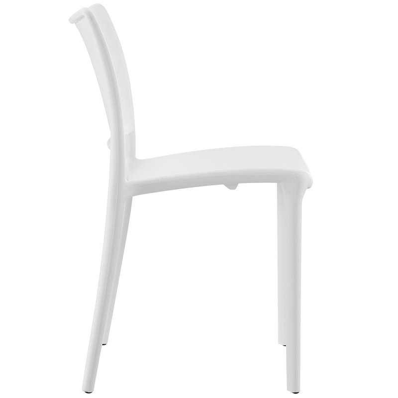 Hipster Dining Chair by Modway, White