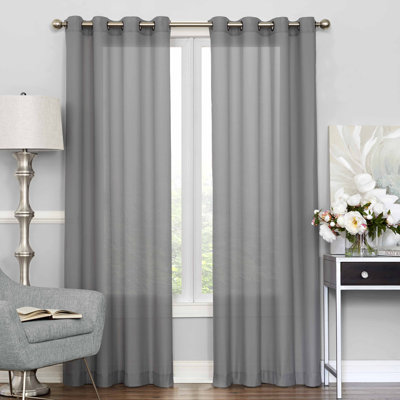 Gargi Sheer Curtain Single Panel