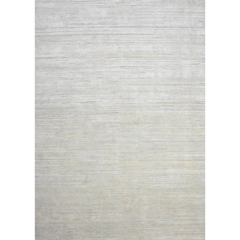 Area Rug in Silver, Rectangle 8' x 10'