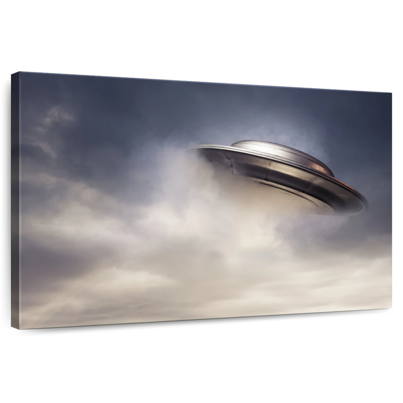 Kelan Flying UFO, 16" H x 24" W
