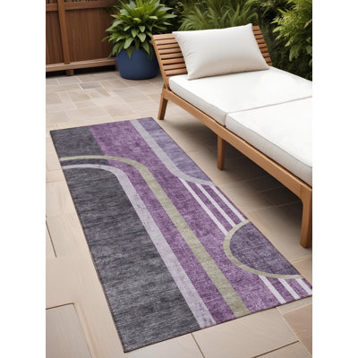 Tapis de couloir d'extérieur 8 pi