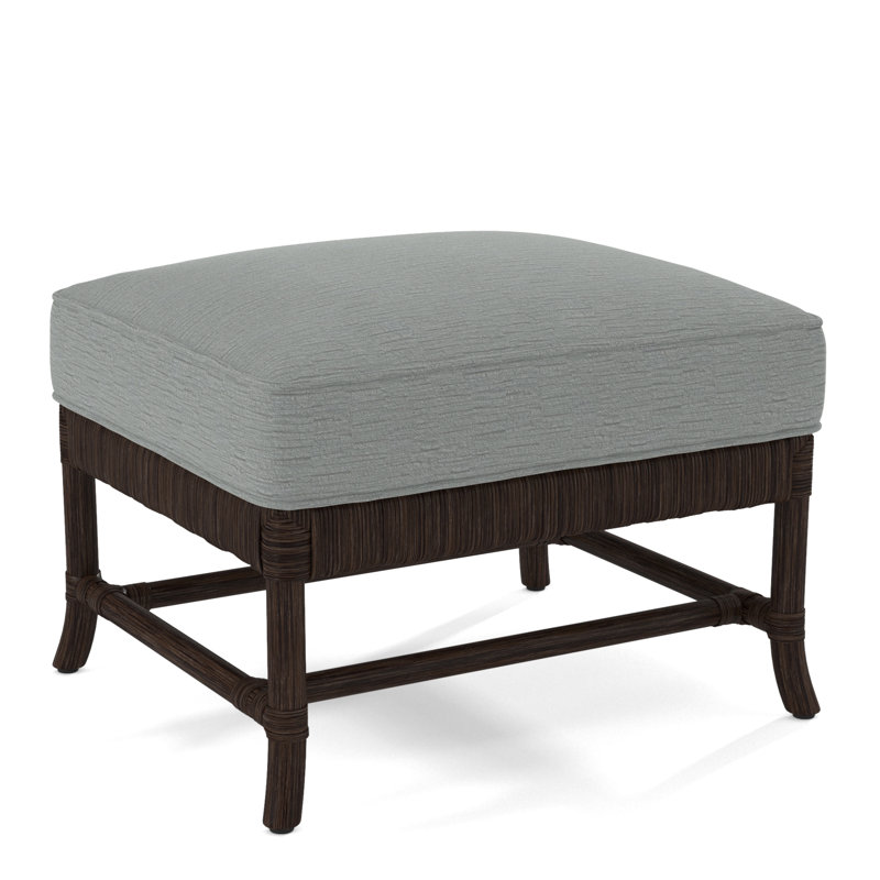 Lafayette Ottoman, Java, Eggshell Crypton Performance; 0884-93