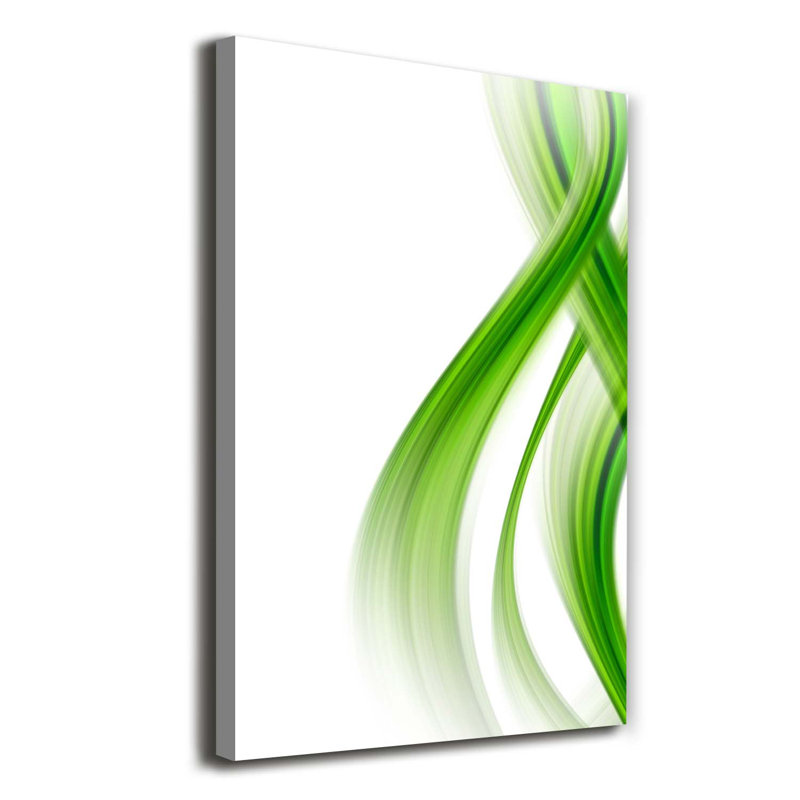 Wave Abstraction - Wrapped Canvas Print