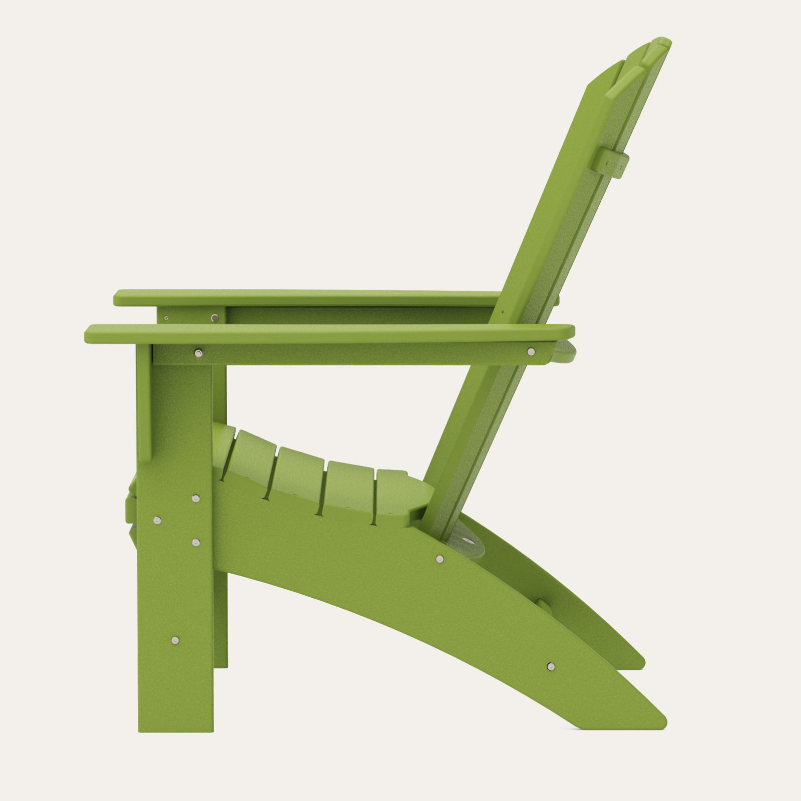 POLYWOOD® Nautical Adirondack Chair, Lime