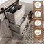 Meuble-lavabo 36 po avec lavabo, robinet, miroir, porte de grange coulissante et tiroirs-2025407617-2033704573