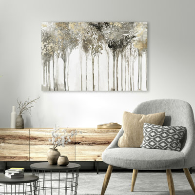 Golden Forest Lookout, reproduction d'art sur toile tendue