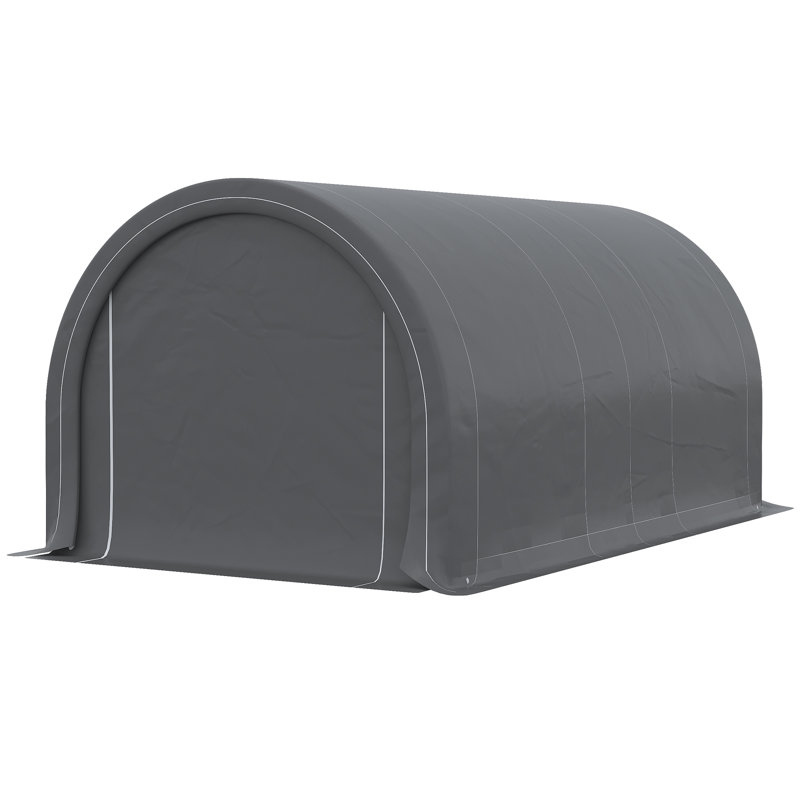 Tente de rangement portative 10 'X 16', Gris