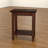 Eftim Plantation-Grown Mahogany End Table