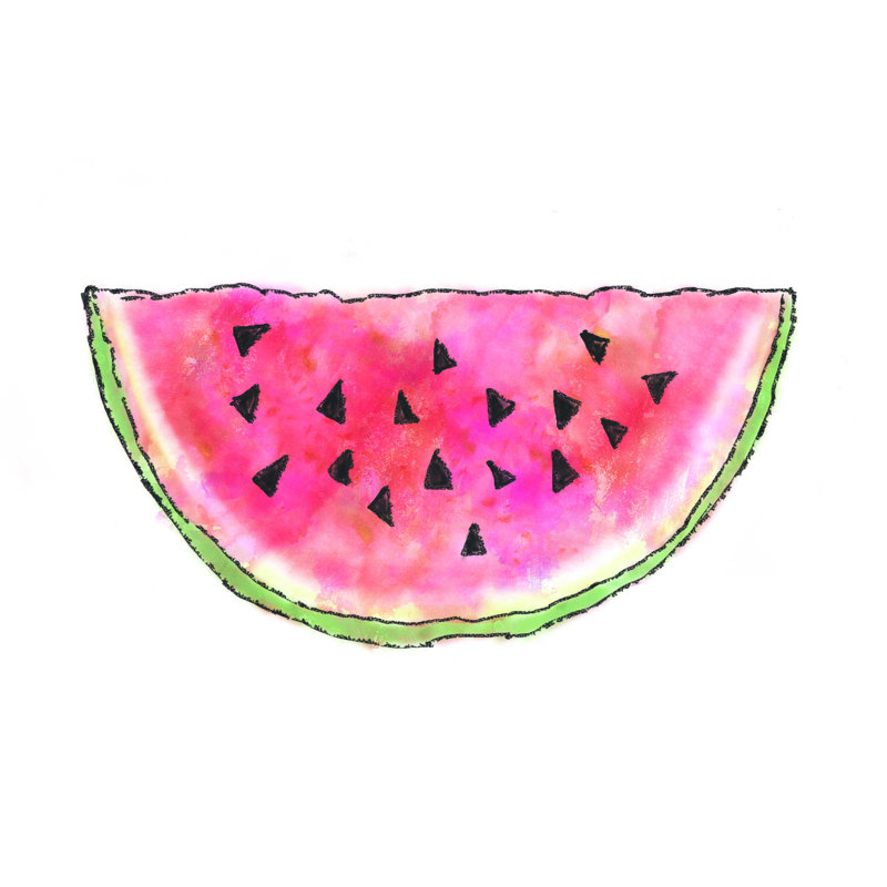 " Watermelon ", 24" H x 32" W  