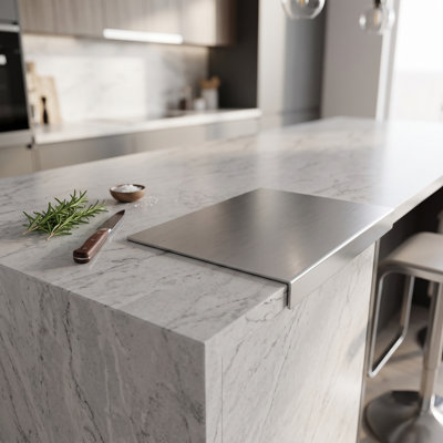 Heston Rectangular Stainless Steel Cutting Board