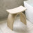 Freestanding Shower Seat Solid Surface Shower Stool（Milk-coffee）-137439463