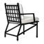 Eterna Premium All-Weather Wicker Outdoor Dining Armchair with Cushion