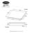 Cosmo 36 in. Electric Ceramic Glass Cooktop with 5 Burners, Dual Zone Elements, Hot Surface Indicator Light and Control Knobs